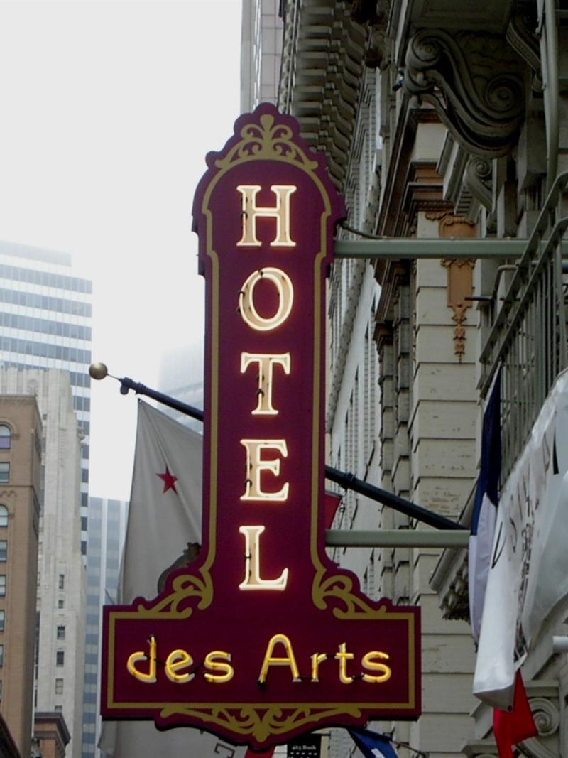 Hotel Des Arts San Francisco Exteriör bild